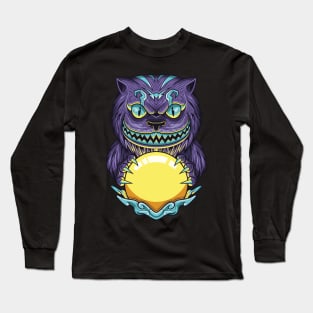 Fortune teller cat Long Sleeve T-Shirt